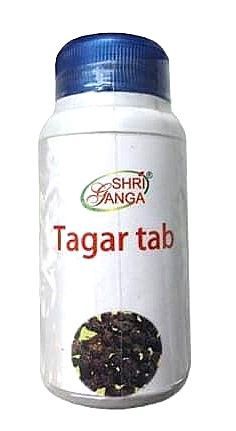 Тагара Шри Ганга 120 шт. в уп.  Таgar Shri Ganga, 120 tab