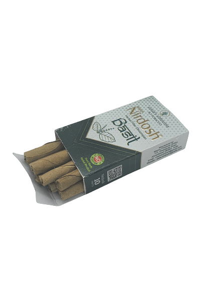  Нирдош ингалятор с базиликом Nirdosh basil, фильтр, 10 шт