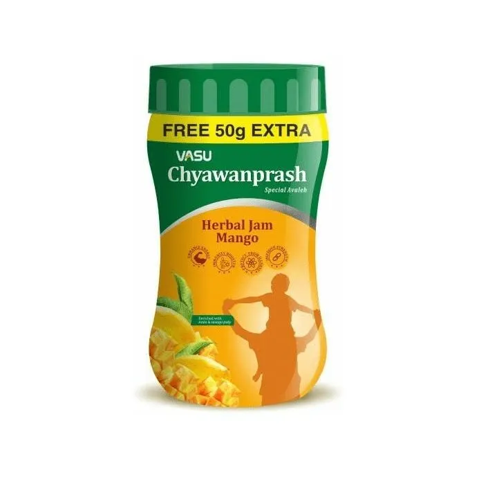  Джем со вкусом Манго ,Чаванпраш Васу 550г. Chywanprash Mango VASU. 550 g