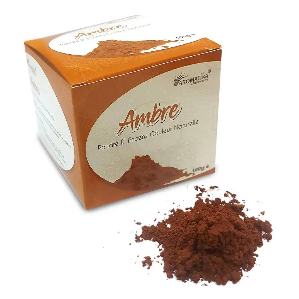 Амбер санг, Ароматика, 100г. AMBRE Poudre D'Encens Couleur Naturelle, Aromatika 