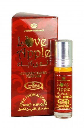 Арабские масляные духи Al Rehab Love Apple, 6мл