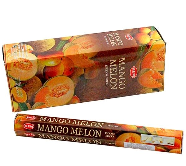 Манго Дыня благовония, Хем, 20шт.в уп. Mango Melon Hem.