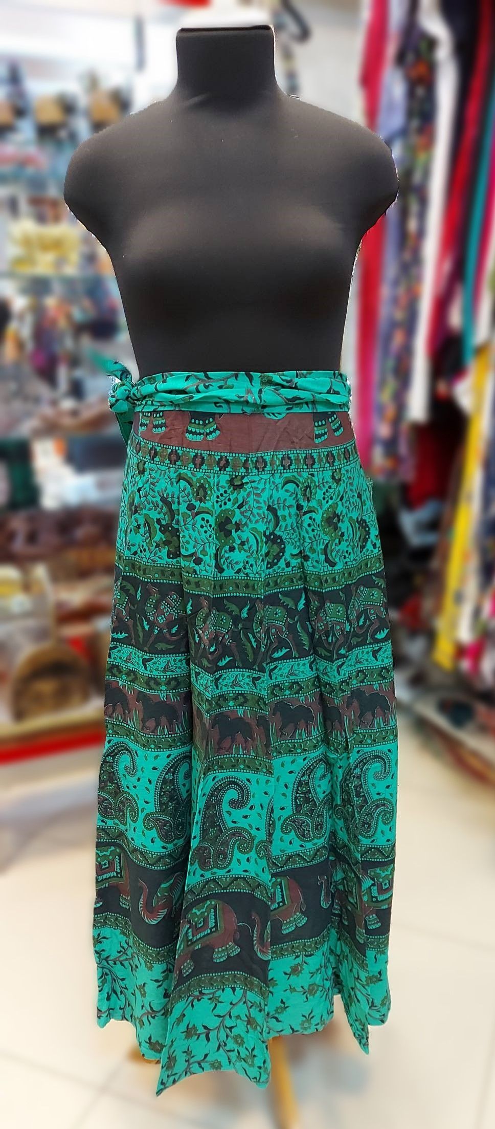 Юбка с запахом, хлопок 100%, free size.