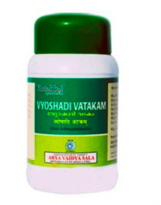 Вйошади Ватакам, Vyoshadi Vatakam, Kottakkal, 100 г. При ангине, кашле, простуде
