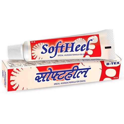 Soft Heel B-Tex, лечение трещин на пятках Special Ayurvedic Formula 15гр.