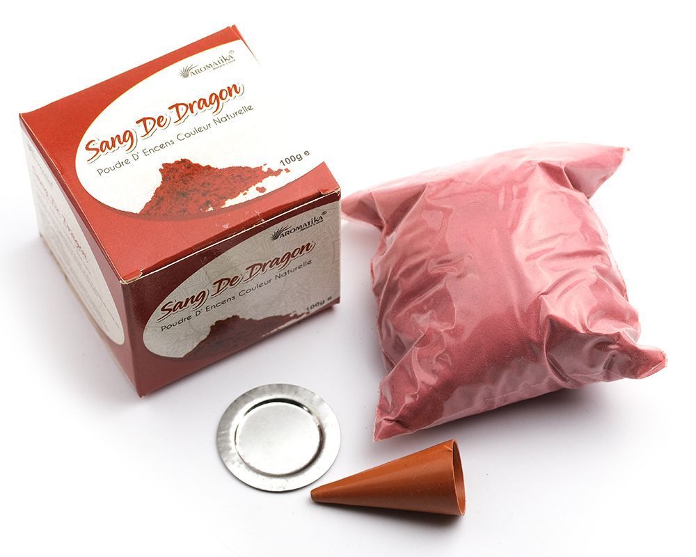 Дракон санг, Ароматика, 100г. SANG DE DRAGON Poudre D'Encens Couleur Naturelle, Aromatika 