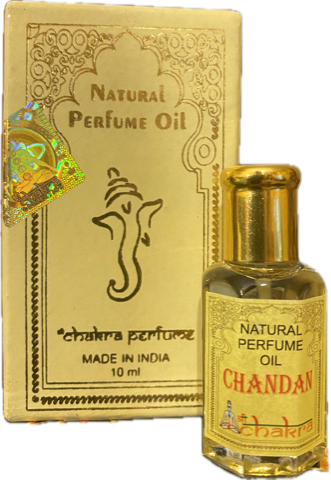 Масло духи Chandan Чандан 10мл,  Chakra Perfume oil 10 мл