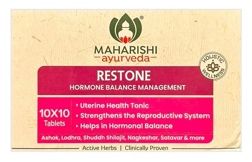 Рестон, для женского здоровья, Махариши Аюрведа, 100шт., Restone, Maharishi Ayurveda.