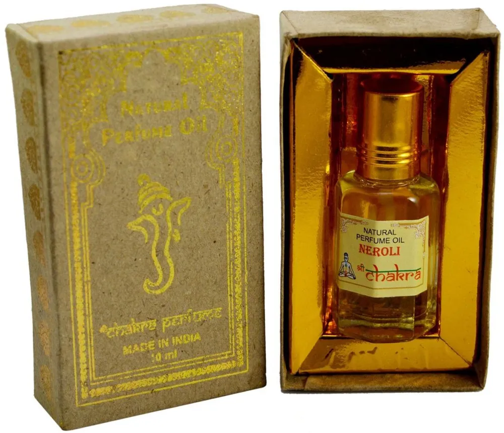 Масляные духи Нероли Чакра, афродизиак Neroli Natural Perfume Oil, Chakra Perfume, 10 мл.