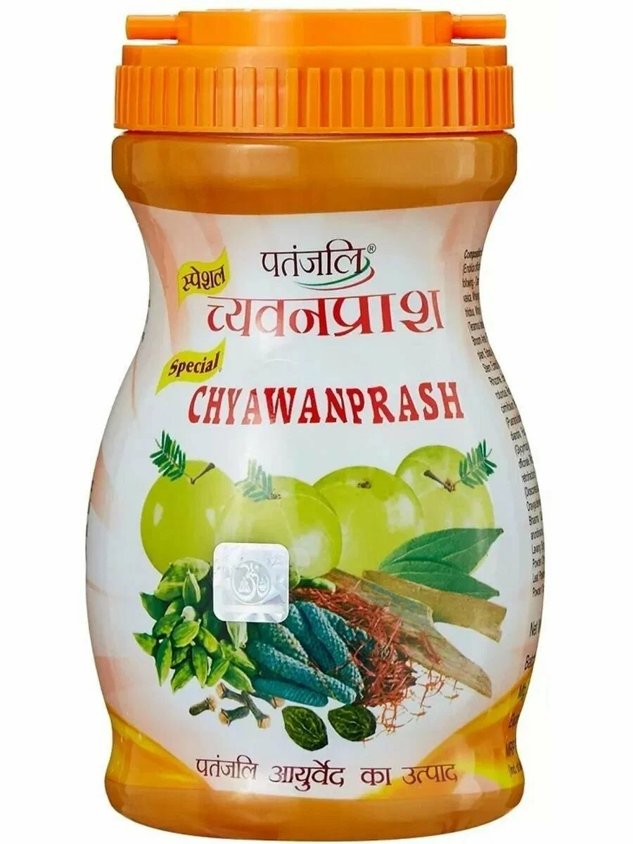 Чаванпраш классический, 1 кг, Патанджали; Chyawanprash, 1 kg, Patanjali