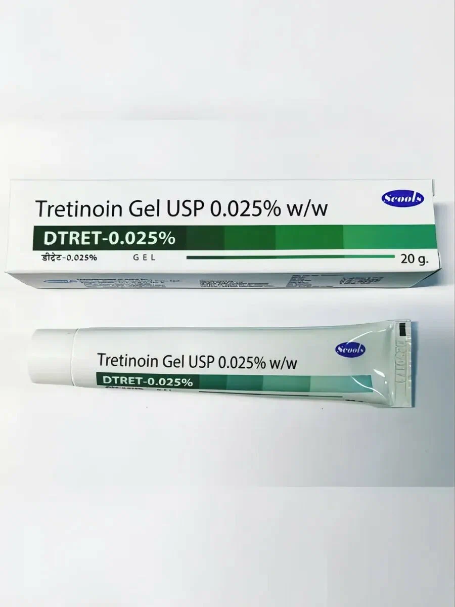 Третиноин гель УСП 0,025%, 20г. Скутс фармацевтикал Tretinoin Gel USP 0.025 , 20 g 