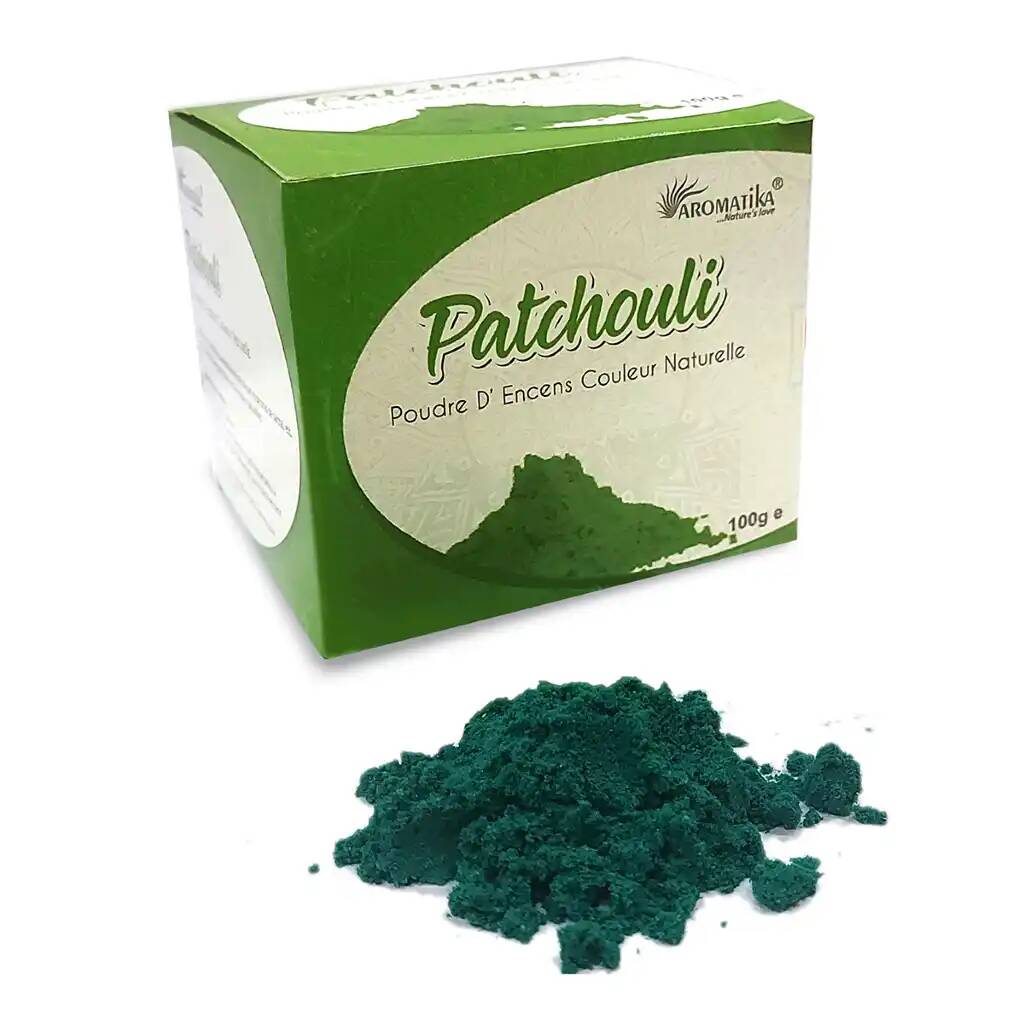 Пачули санг, Ароматика, 100г. PATCHOULI  Poudre D'Encens Couleur Naturelle, Aromatika 