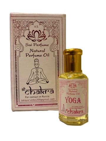 Масло духи Yoga Йога  10мл,  Chakra Perfume.