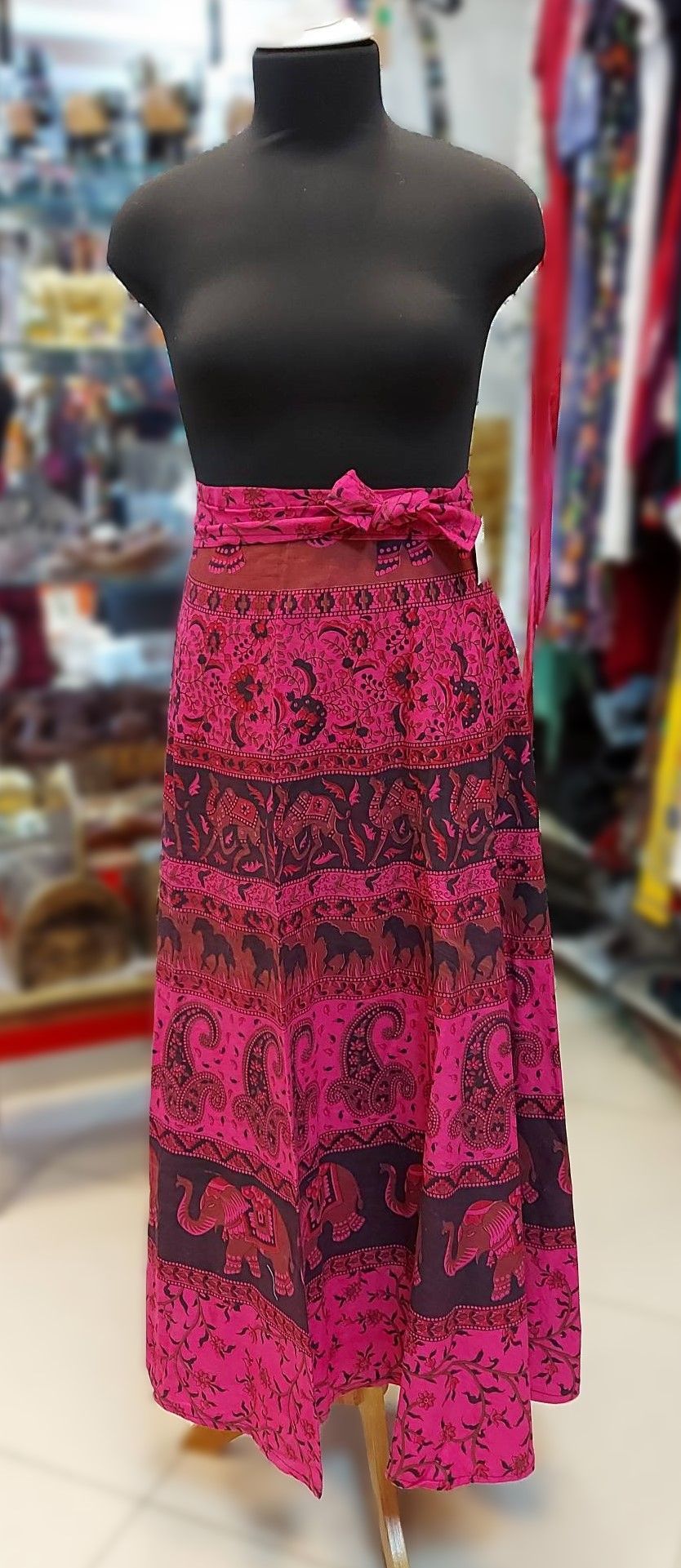 Юбка с запахом, хлопок 100%, free size.