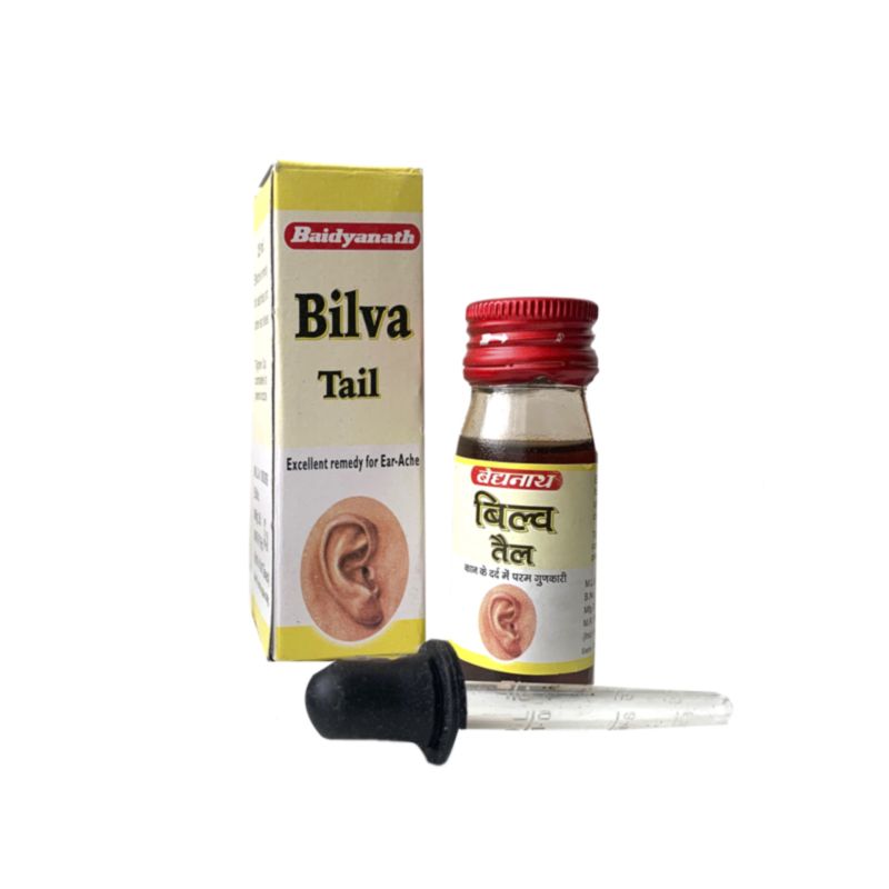 Билва Тайл масло от ушных болезней, Байдьянатх, 25мл.,  Bilva Tail Baidyanath.