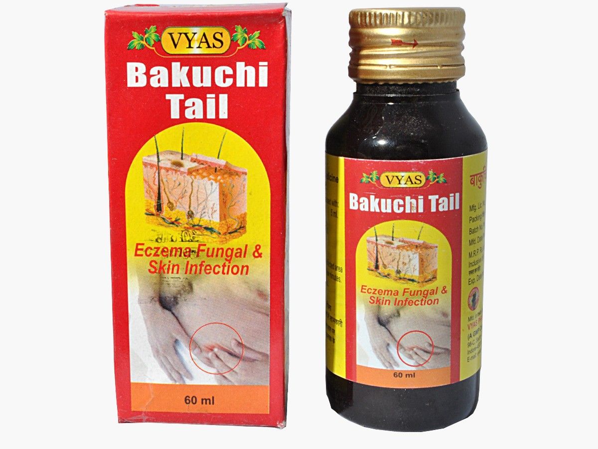 Бакучи масло, Вьяс, 60мл. Bakuchi tail Vyas.