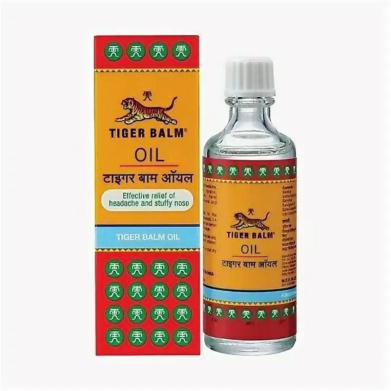 Купить Масло тигрового бальзама эффективно снимает головную боль и заложенность 3мл