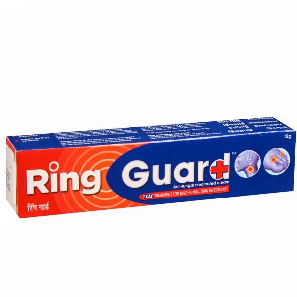Ринг Гард противогрибковый крем, 12 г. Индия. RING GUARD cream.  