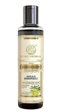 Кхади шампунь для всех типов волос Амла и Брингарадж, 210мл. Khadi Amla&Bhringraj.