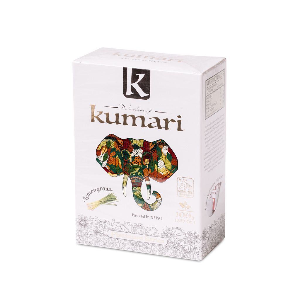 Чай черный лемонграсс Kumari Nepal Platinum Collection Lemongrass 100 г.