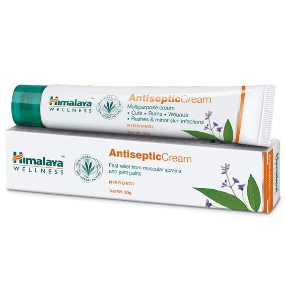 Антисептик крем Хималая антисептический крем20г. , Himalaya antiseptic cream.20g