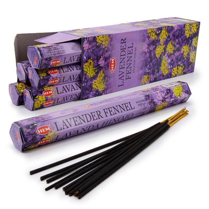Лаванда Фенхель благовония, Хем, 20шт.в уп. Lavanda Fennel Hem.