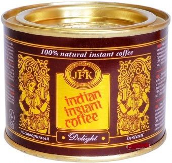 Кофе растворимый "Indian instant coffee" Delight 90 гр.  