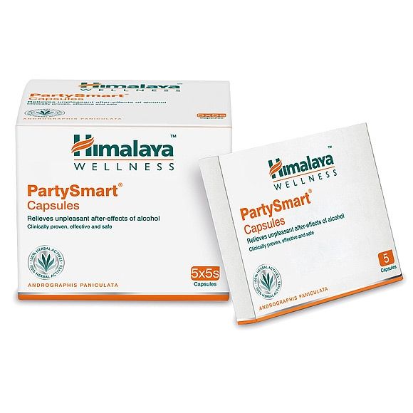 Пати Смарт при состоянии похмелья,  Хималая, 5 шт. Party Smart Himalaya. 