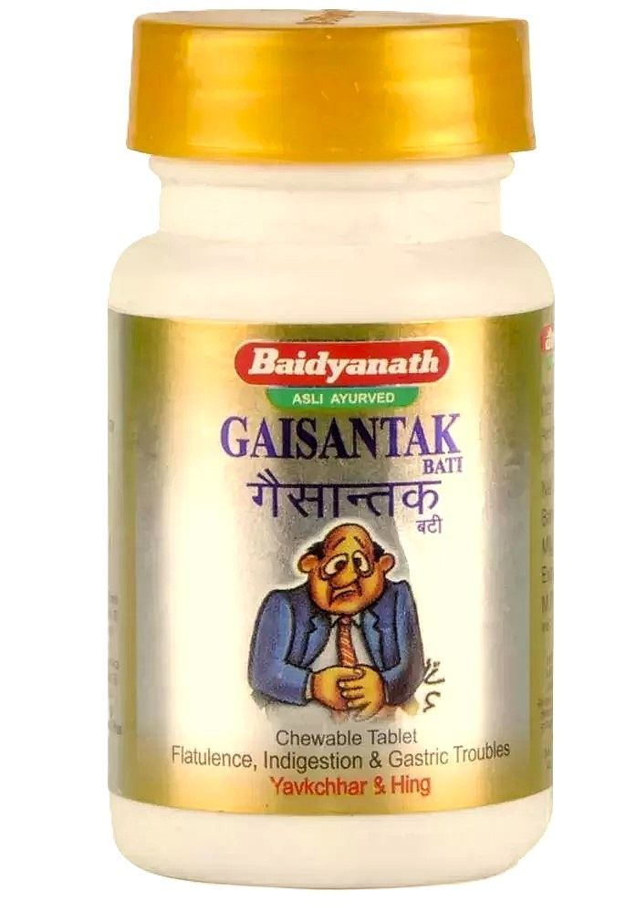 Гайсантак бати Байдьянат 100 штук в уп. , Gaisantak bati Baidyanath, 100 tab/