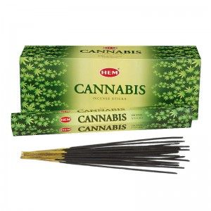 Канабис аромапалочки благовоние Хем, 20 шт. в уп., Cannabis Hem Agarbaty