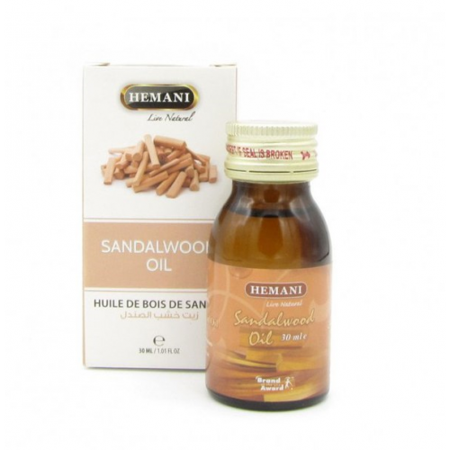  Сандаловое дерево масло, 30мл. Химани, Hemani Sandalwood oil.30 ml