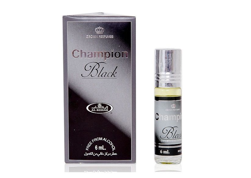 Арабские масляные духи Al Rehab Champion Black