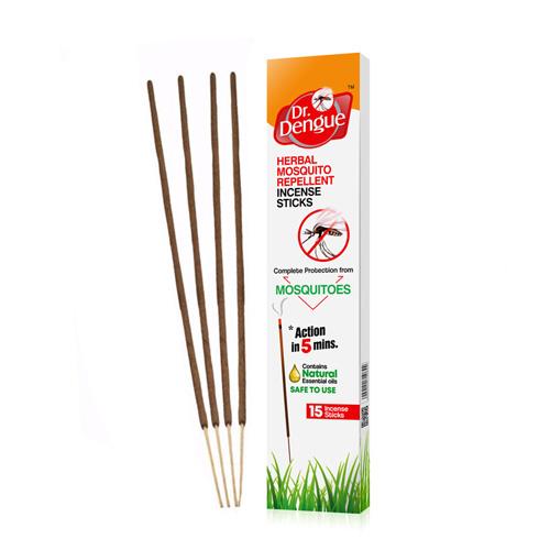 Благовония от комаров Dr. Dengue Herbal (15 палочек, 15 штук)