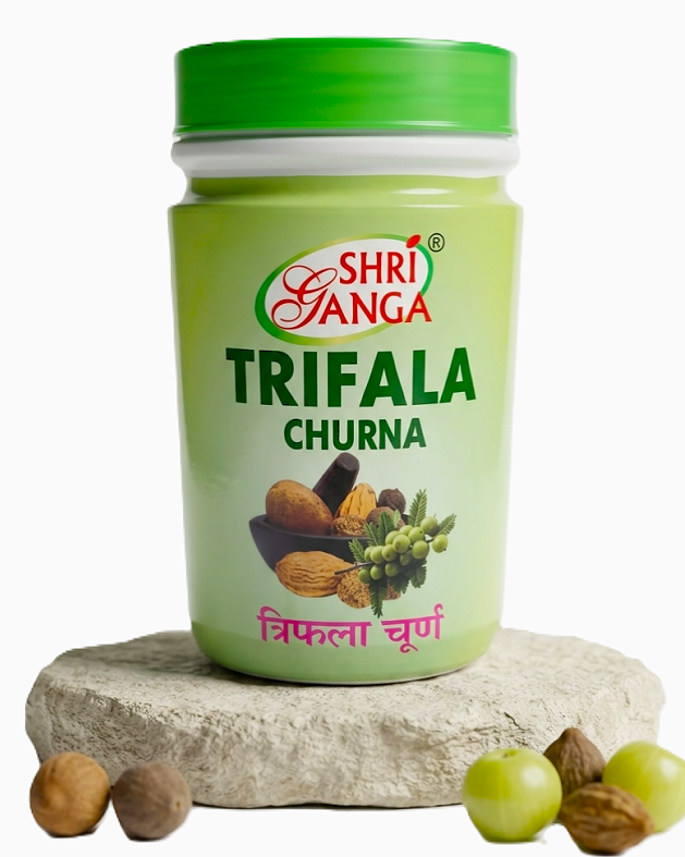 Трифала чурна порошок очищение и омоложение Шри Ганга (Trifala churna Shri Ganga) 100 г