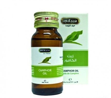Хемани масло Камфорное, 30мл Camphor Oil Hemani.