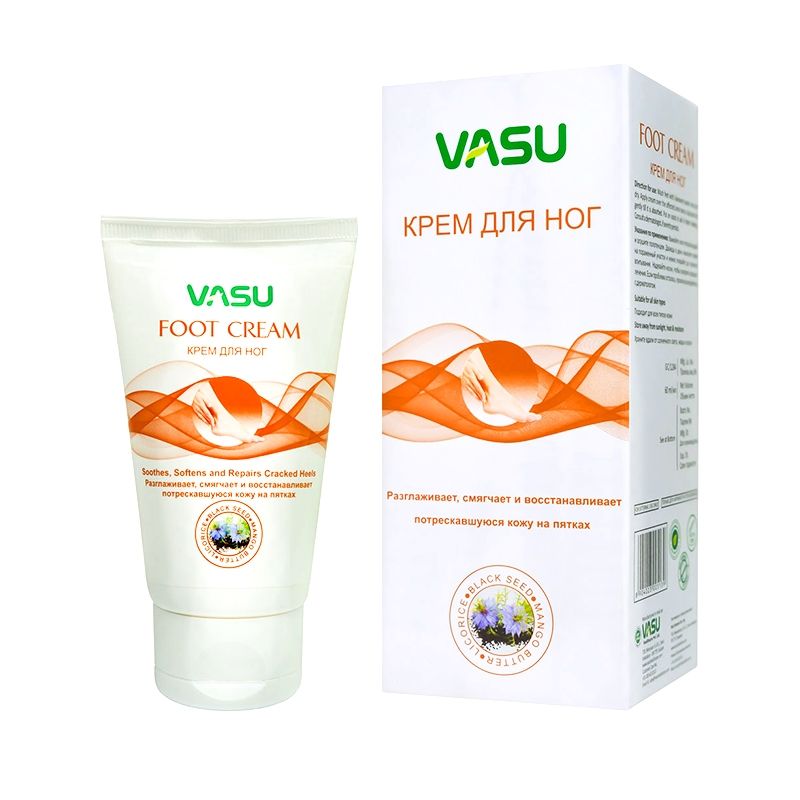 Фут крем для ног, 60 мл, Васу, VASU Foot Cream.