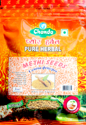 Фенугрек семена пажитника Чанда 100 г Fenugreek Seeds Chanda 100 g