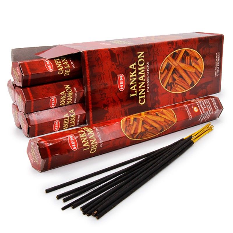 Корица Ланки благовония, Хем, 20шт.в уп. Lanka Cinnamon Hem.