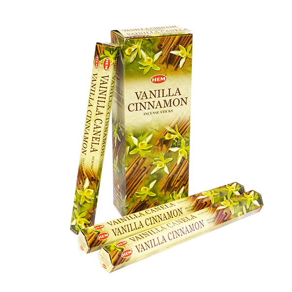 Ваниль Корица благовония,Хем, 20шт.в уп. Vanilla Cinnamon Hem.
