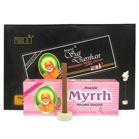 Благовония Мирра Безосновные Myrrh Ananda Sai Darshan