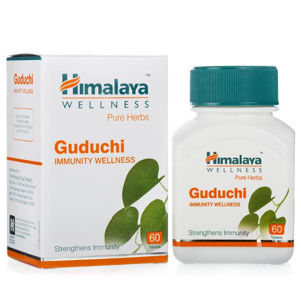 Гудучи для укрепления иммунной системы, Хималая, 60 табл. Guduchi Himalaya.
