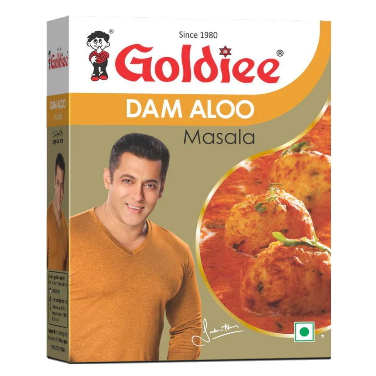 Дэм Алу масала для картофеля 50г Голди, Dam alu masala 50g Goldee_