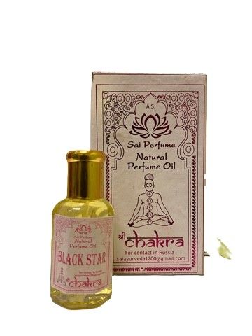 Масло духи  Black Star 10мл, Chakra Perfume.