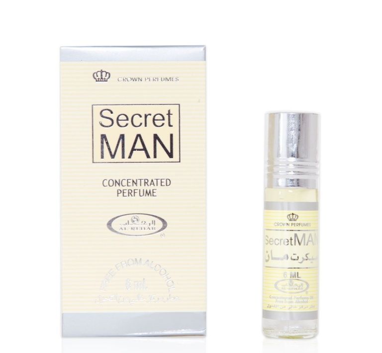 Арабские масляные духи Al Rehab Secret man, 6мл