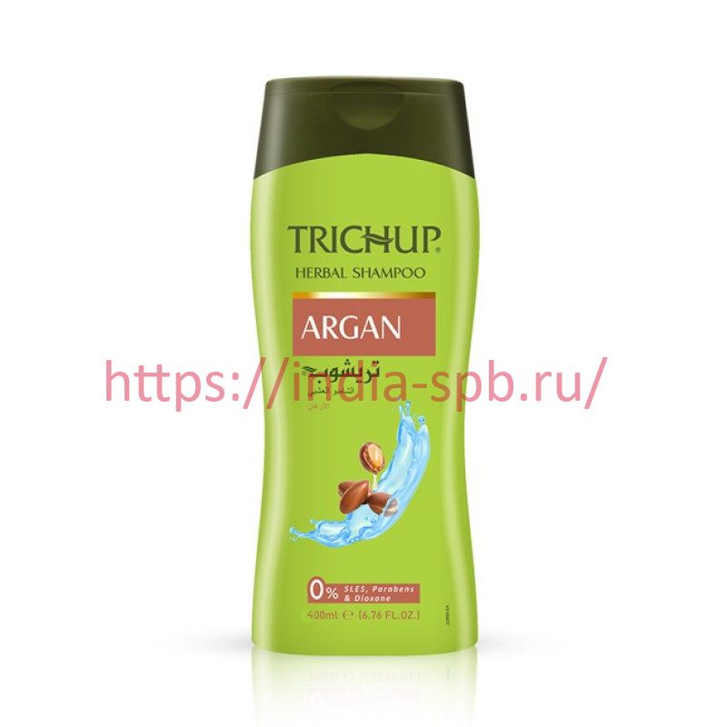 Тричап Шампунь для волос с маслом  Арганы, 200 мл, Trichup Herbal Shampoo Argan.