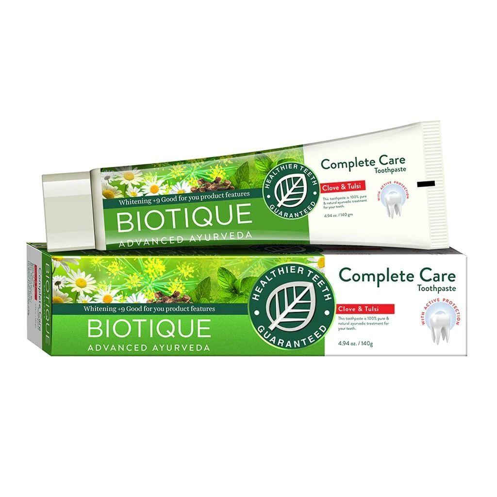 Зубная паста Гвоздика и Тулси Биотик / Toothpaste Clove Tulsi Biotique 140 гр