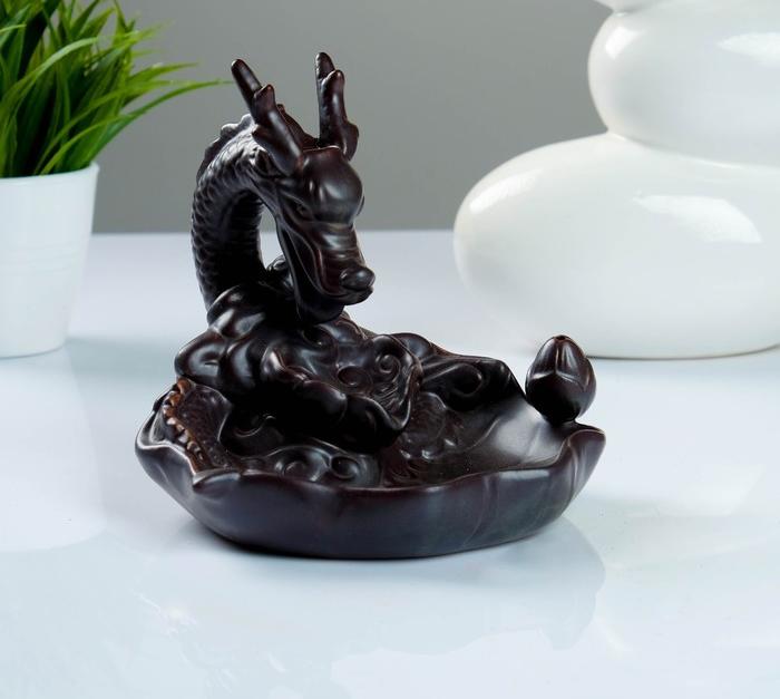 Подставка под стелящиеся благовония Дракон 16 × 16 × 15 см