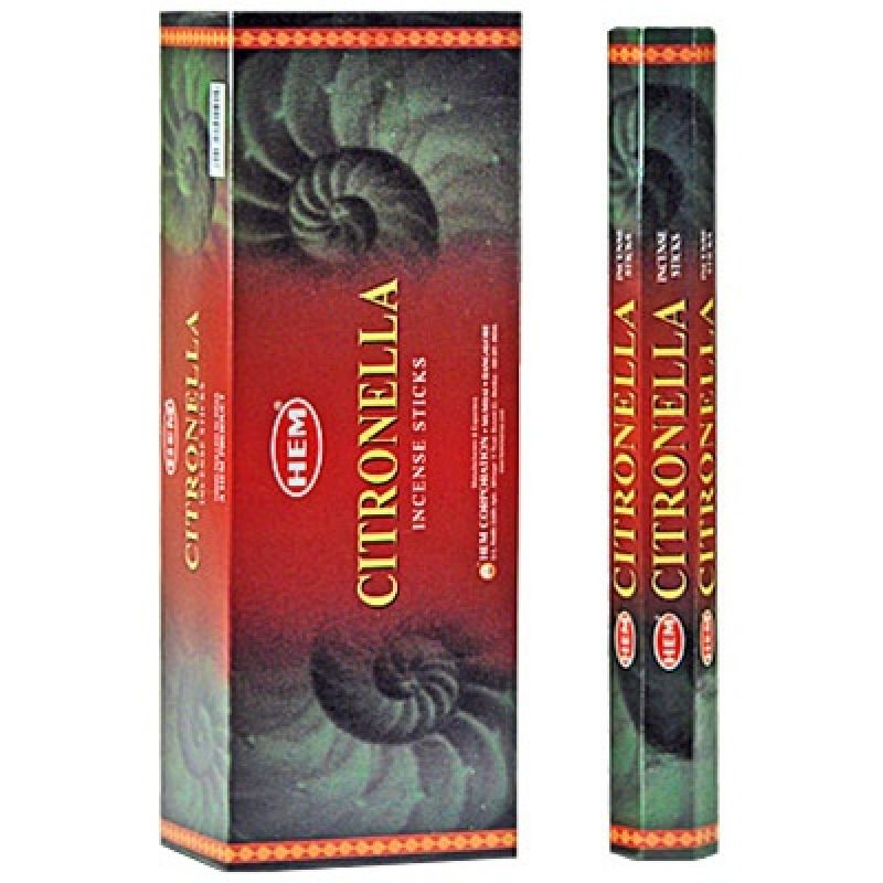 Цитронелла благовония, Хем, 20шт.в уп., Citronella Hem.