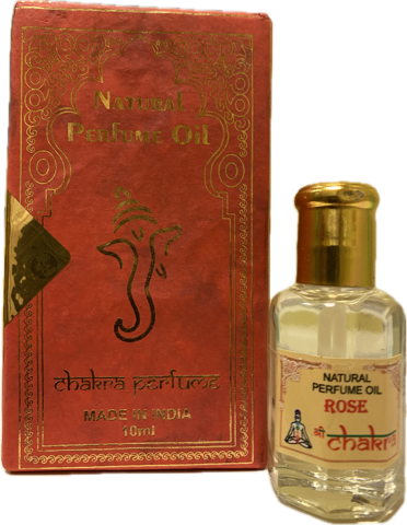 Масло духи Роза, ролик Chakra Perfume oil 10 мл