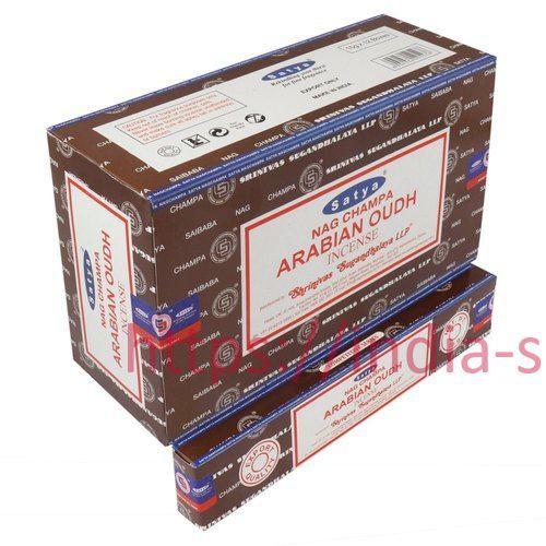 Благовоние Арабский Уд (Arabian Oudh incense sticks) Satya | Сатья 15г
